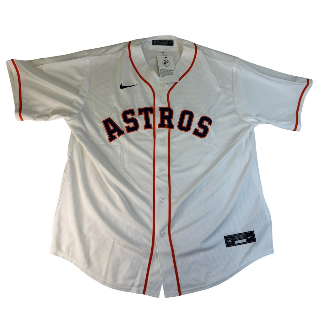 Houston Astros Framber Valdez 59 Nike White Home Replica Jersey XL NWT MLB